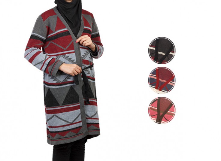 مانتو بافت طرحدار