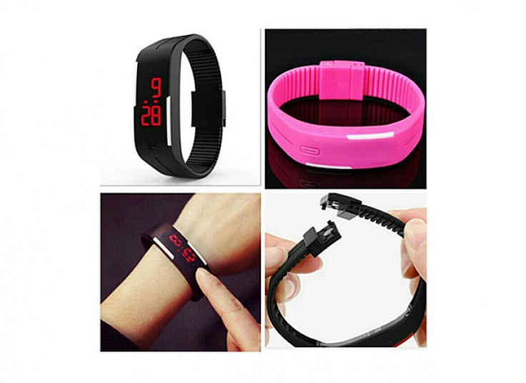 ساعت LED دستبندی