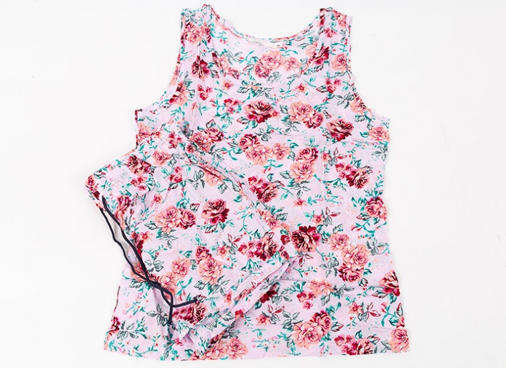 ست تاپ و شلوارک H and M