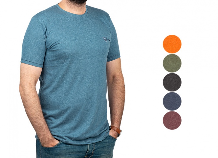 تیشرت مردانه آستین کوتاه Roj
