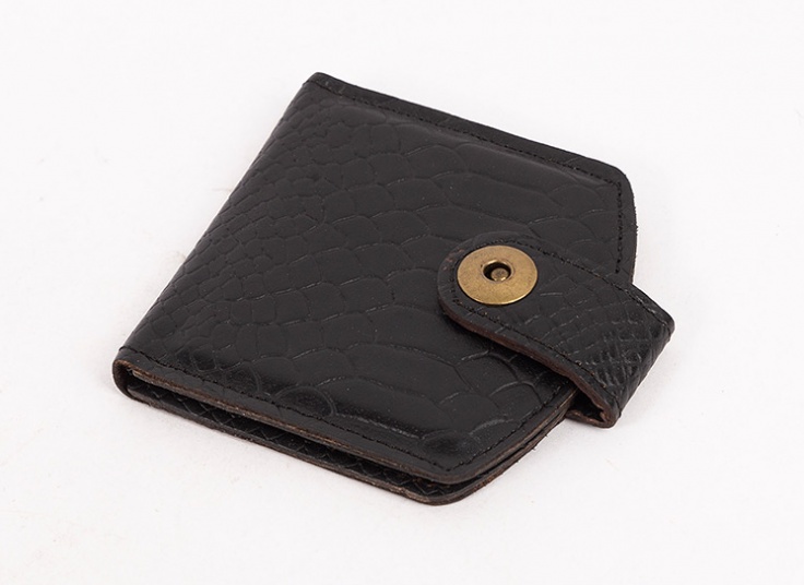 آینه آرایشی جیبی مدل چرم