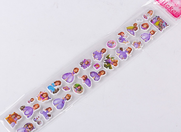 استیکر برجسته کارتونی