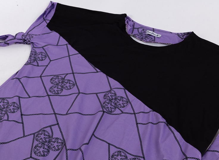 پیراهن آستین گره‌ای کد14551