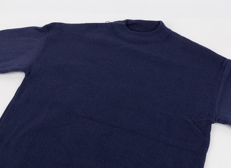 بافت یقه گرد مردانه