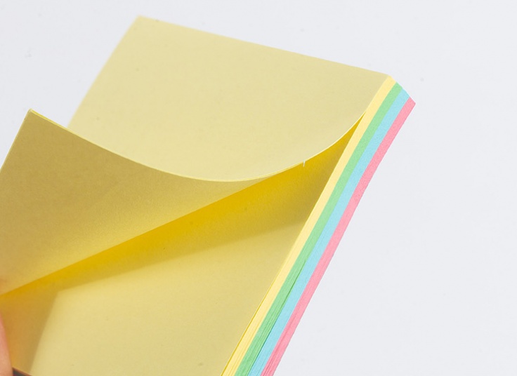 کاغذ پوستیت رنگی