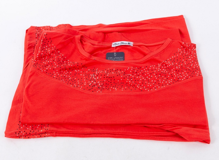 تاپ شلوارک سایز بزرگ کد 835