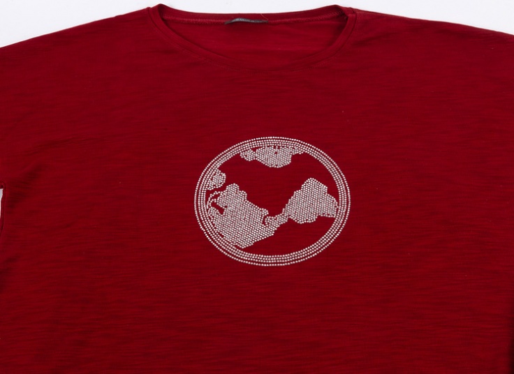 بلوز زنانه نگین دار ESMIRA