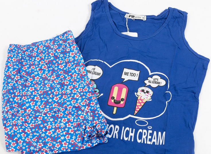 تاپ شورتک طرح بستنی FB Sister