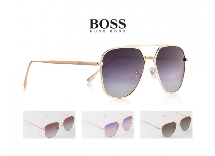 عینک آفتابی Hugo Boss مدل Pilot 