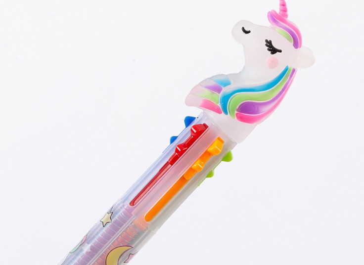 خودکار چند رنگ طرح Unicorn