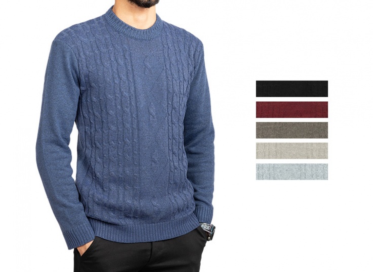 بلوز بافت مردانه مارپیچ