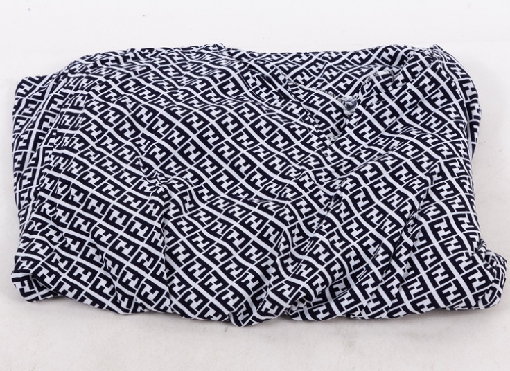 پیراهن ساحلی یقه کوبایی