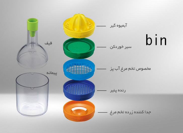 بطری جادویی ۸ کاره bin