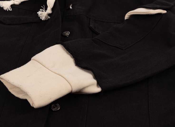 مانتو پاییزه کلاه دار