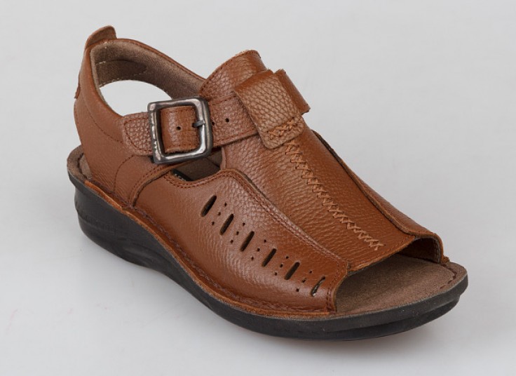 صندل چرم طبیعی مردانه NEGHIN