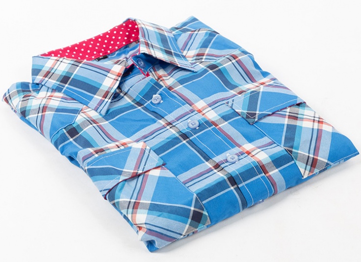 شومیز چهارخانه زنانه