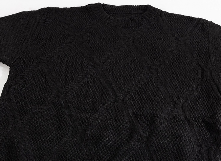 پلیور بافت یقه گرد مردانه