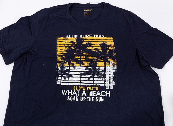 تیشرت سایز بزرگ مردانه Livergy