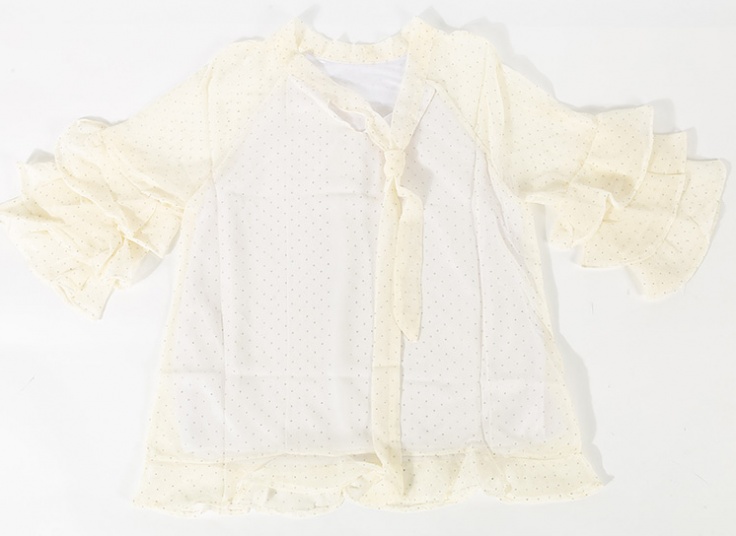 بلوز حریر گره ای