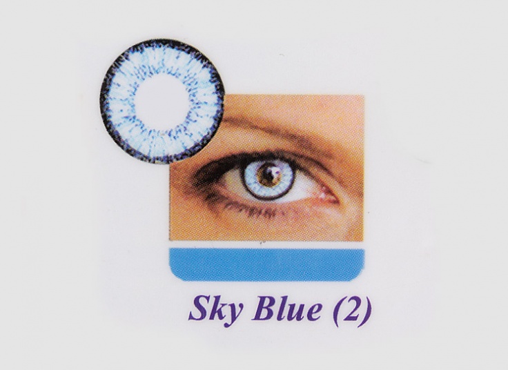 لنز چشم رنگی New Vision