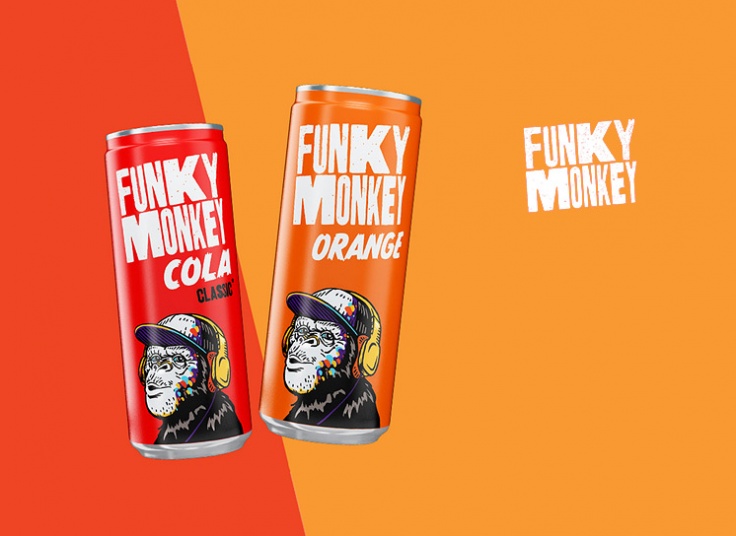 نوشیدنی انرژی زا funky monkey