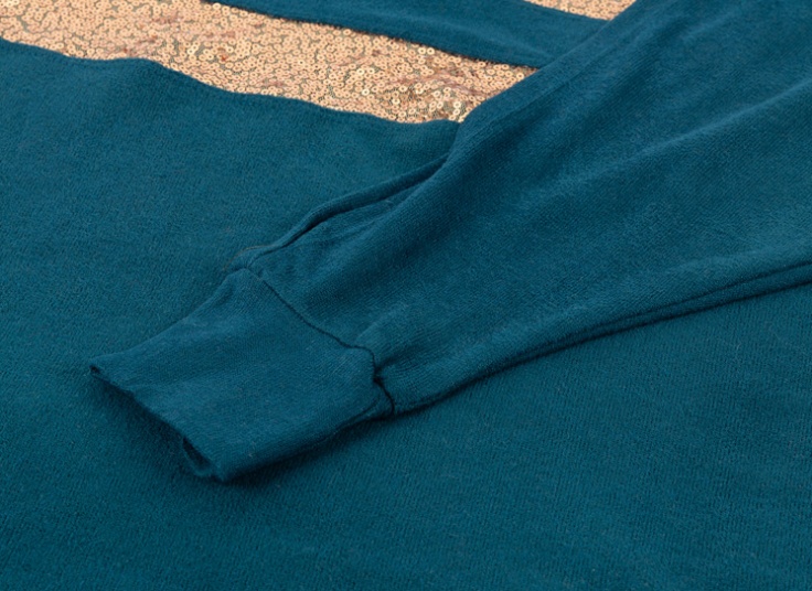 بلوز بافت زنانه آستین‌کیمونو‌