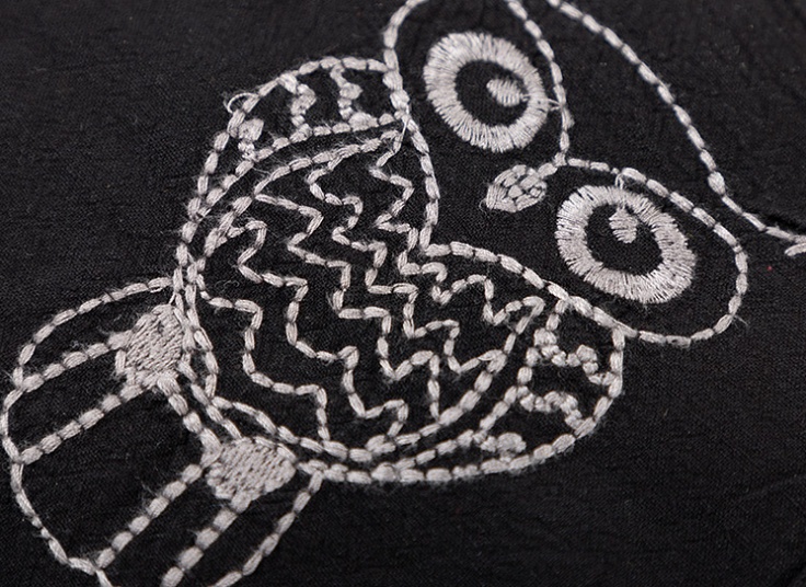 مانتو مشکی زنانه yarn