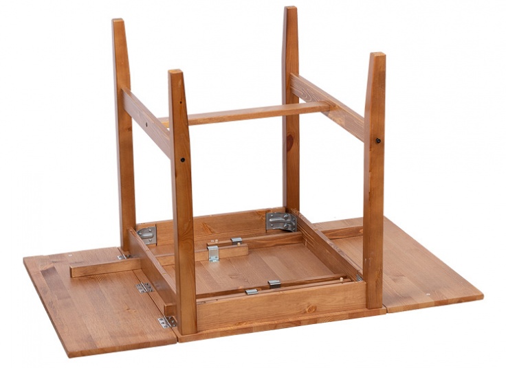 میز غذا خوری چوبی تاشو