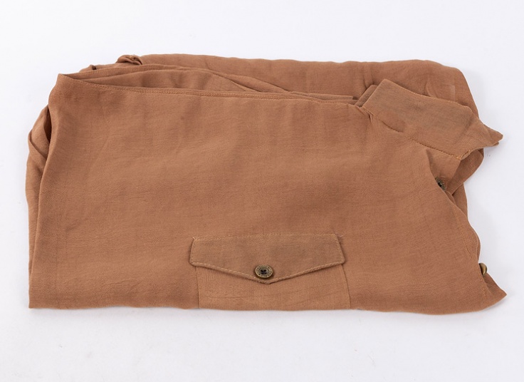 شومیز مانتویی آستین خفاشی