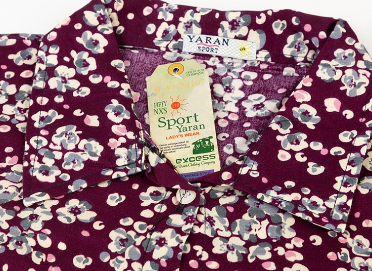 تاپ نخی آستین کلاغی