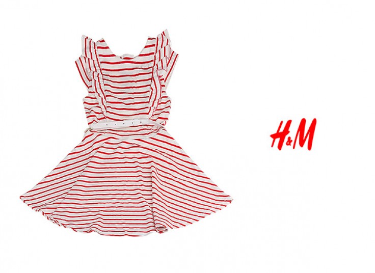 پیراهن دخترانه HandM