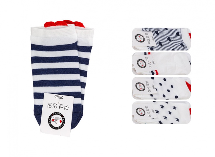 جوراب مچی زنانه طرح Flag