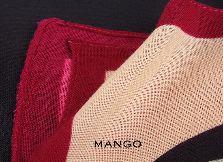 روسری پاییزه MANGO مدل aspect