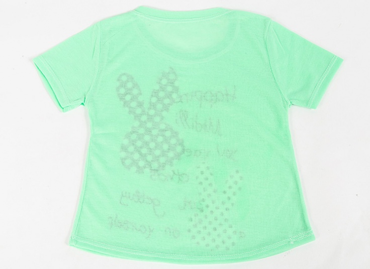 تیشرت دخترانه طرح خرگوش