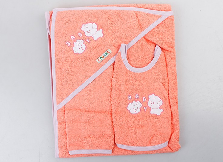 ست چهار تکه حوله نوزادی KOOSHA