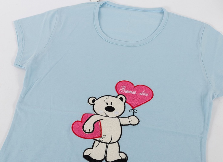 تیشرت زنانه طرح قلب