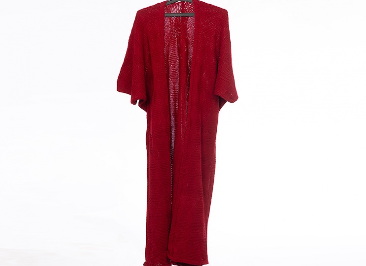 مانتو بافت زنانه جلو باز