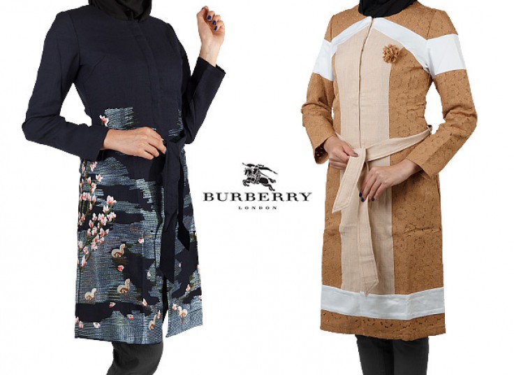 مانتو مجلسی BURBERRY