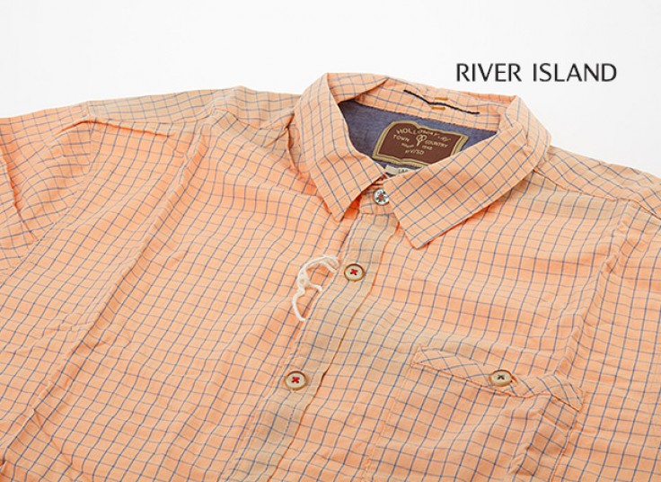 پیراهن مردانه چهارخانه River Island
