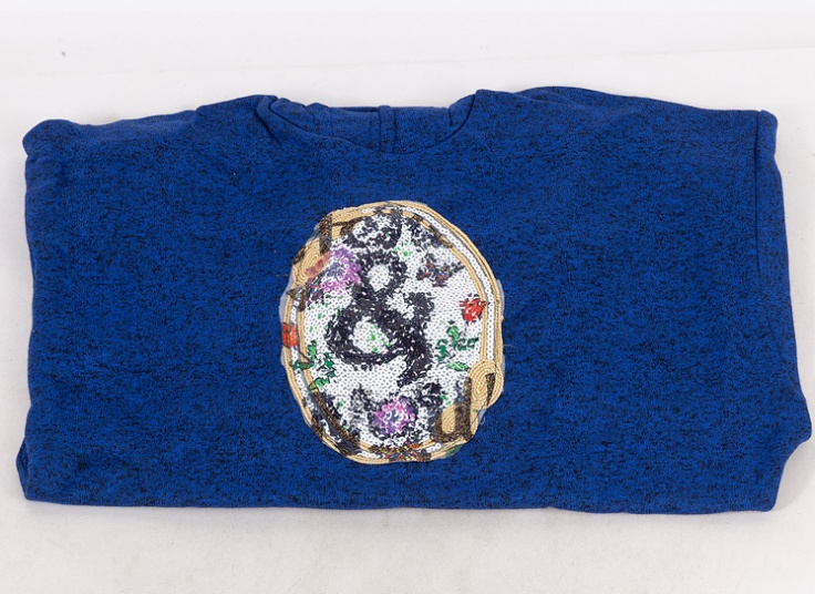 هودی بافت زنانه پولک دوزی