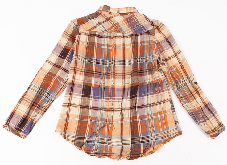 شومیز چهارخانه دخترانه