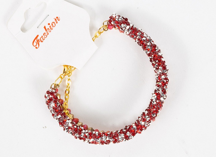 دستبند طرح کریستال