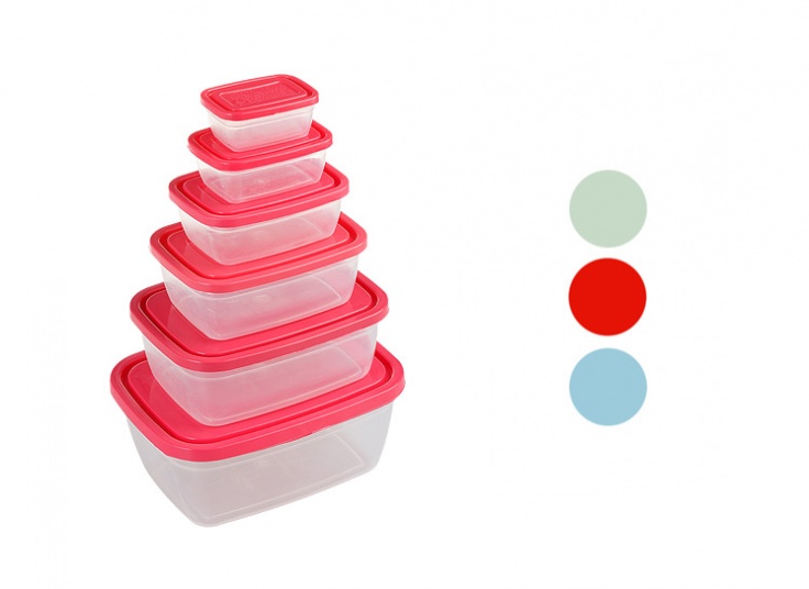 ظرف شش عددی دردار Kave plast