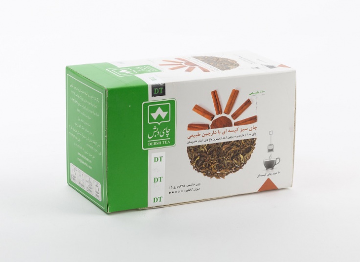 انواع چای سبز کیسه ای دبش