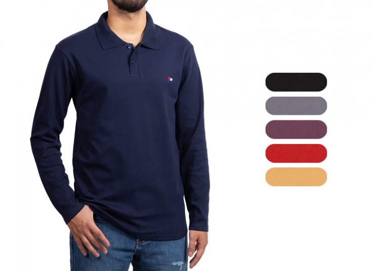 پولوشرت آستین بلند مردانه TOMMY