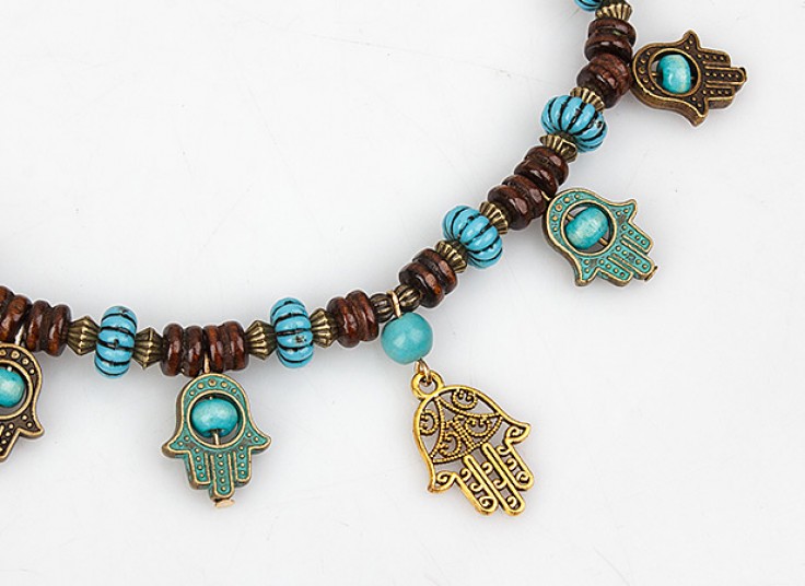 گردنبند چوبی 