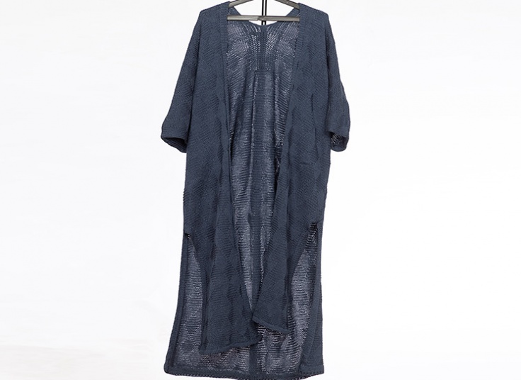 مانتو بافت زنانه جلو باز