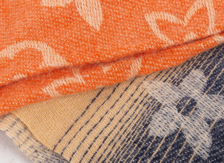 شال زنانه بافت LV