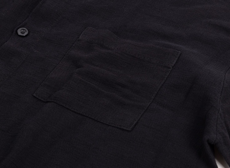 پیراهن مشکی لینن مردانه ZARA