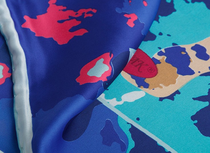 روسری ساتن ابریشم ASTAK